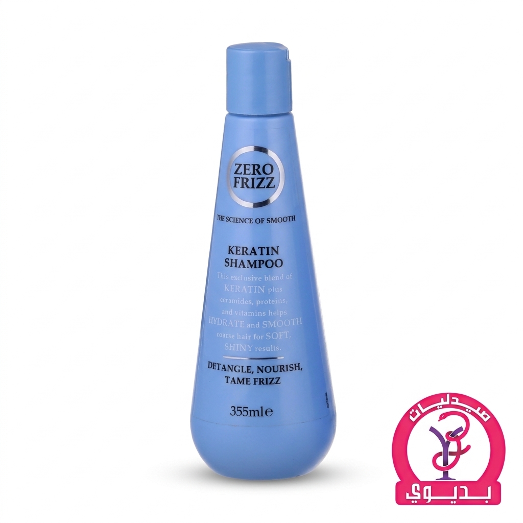 ZERO FRIZZ SHAMPOO INSTANT KERATIN 355 ML