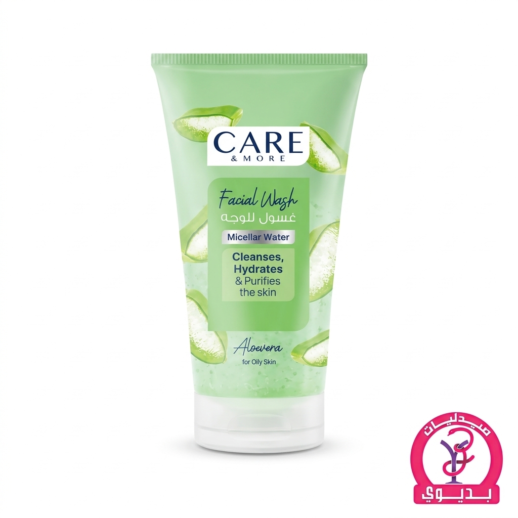 CARE & MORE FACIAL WASH ALOE VERA FOR OILY SKIN