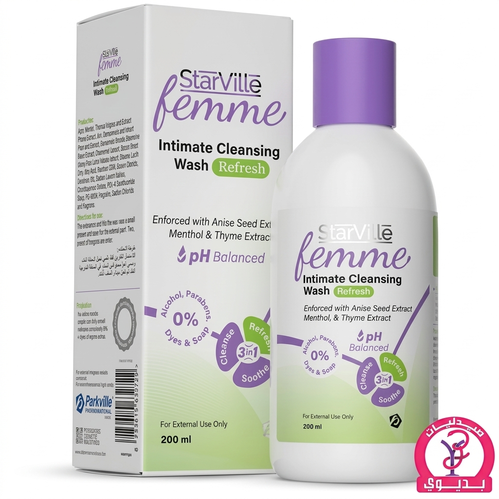 STARVILLE FEMME INTIMATE CLEANSING WASH REFRESH 200ML