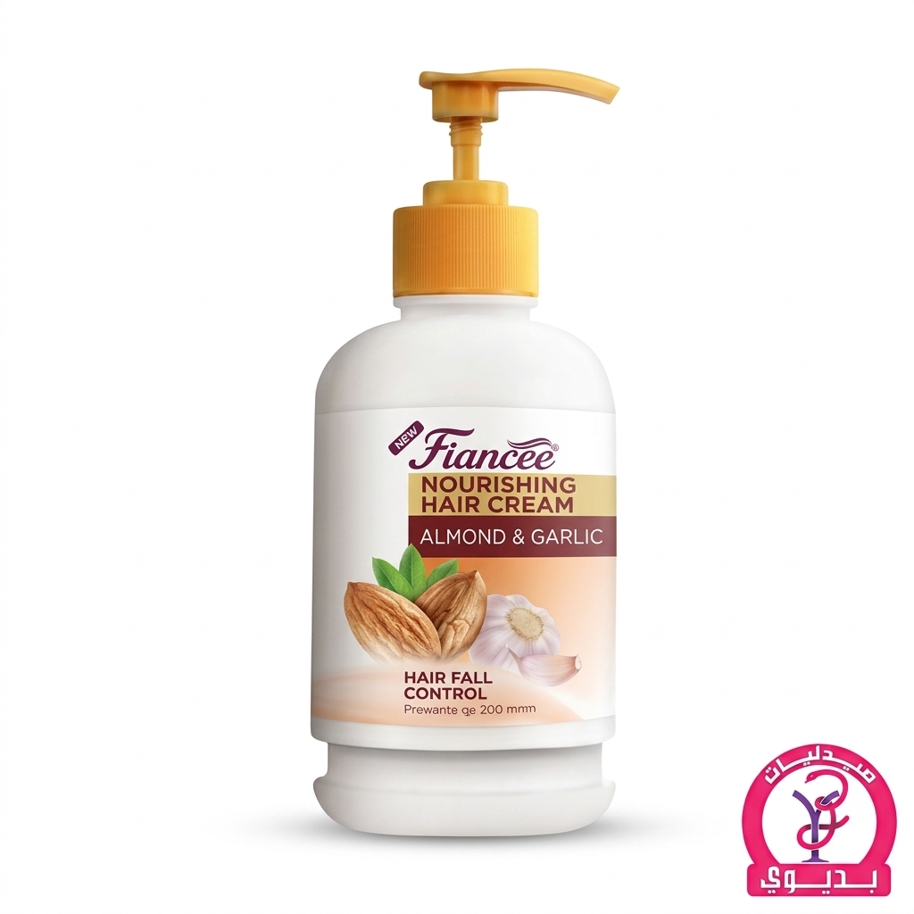 FIANCEE HAIR CREAM ALMOND&GARLIC 240ML