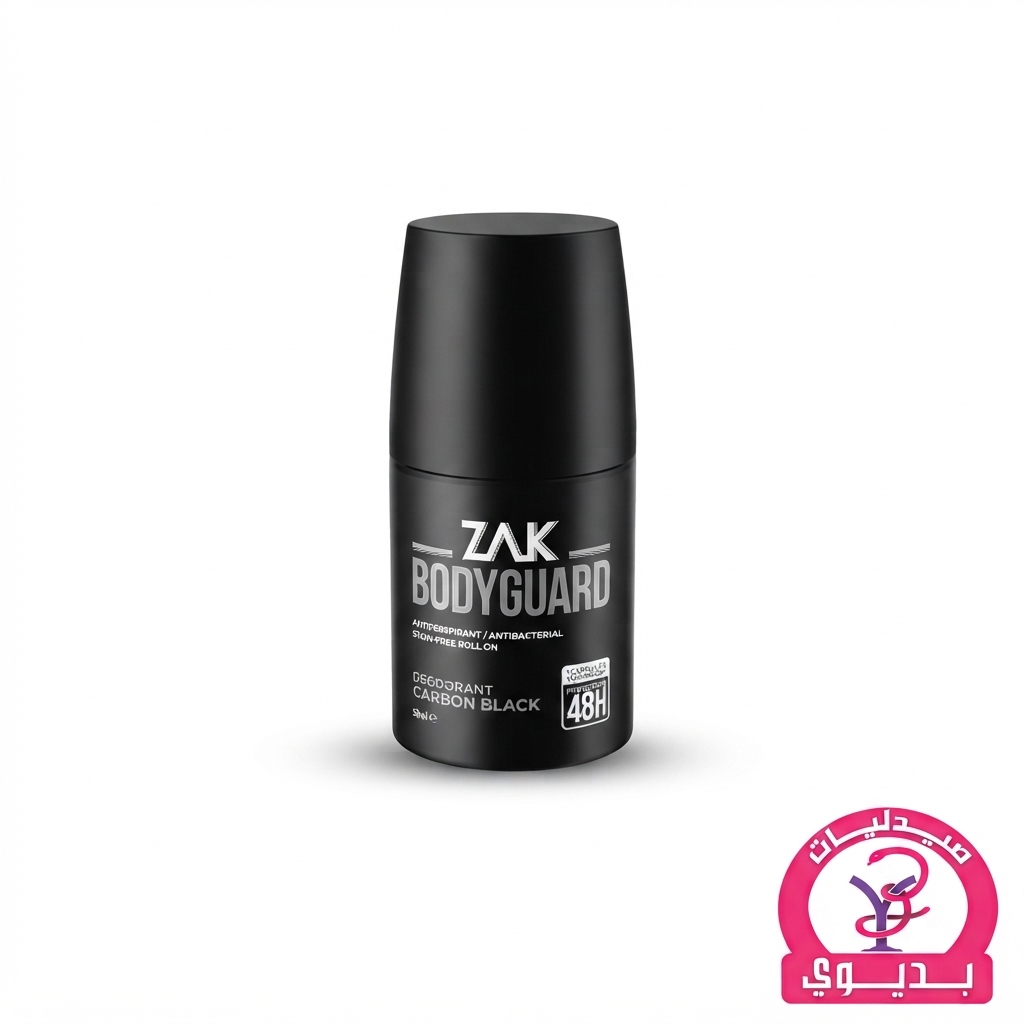 ZAK ROLL ON BODYGUARD CARBON BLACK 50ML