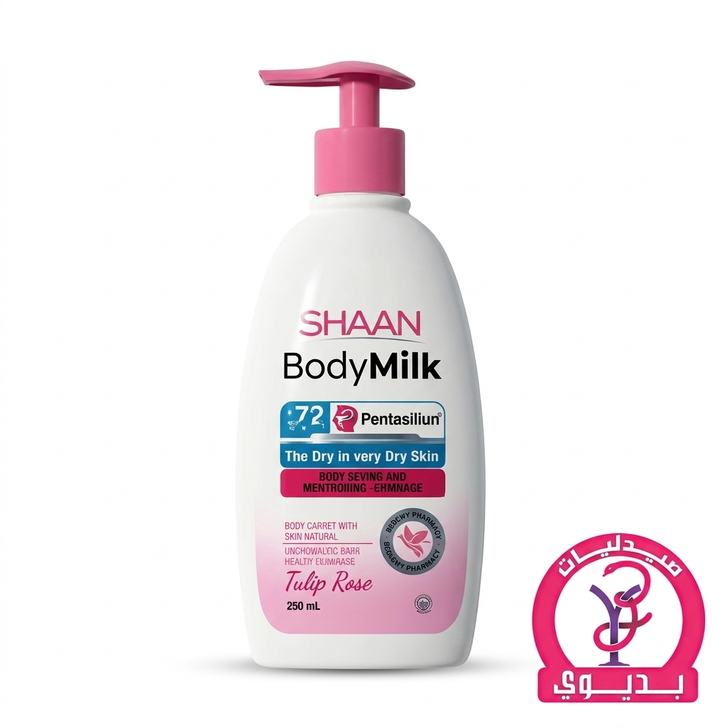 SHAAN BODY MILK TULIP ROSE 300ML