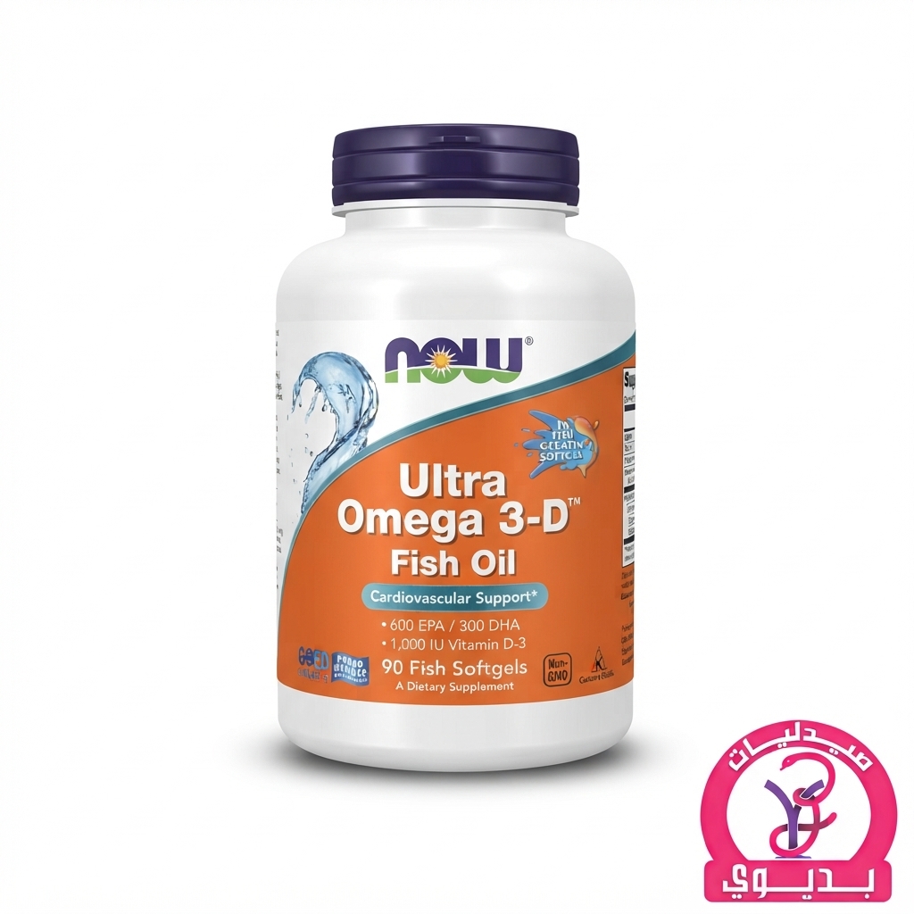NOW ULTRA OMEGA-3 FISH OIL 90 SOFTGELS