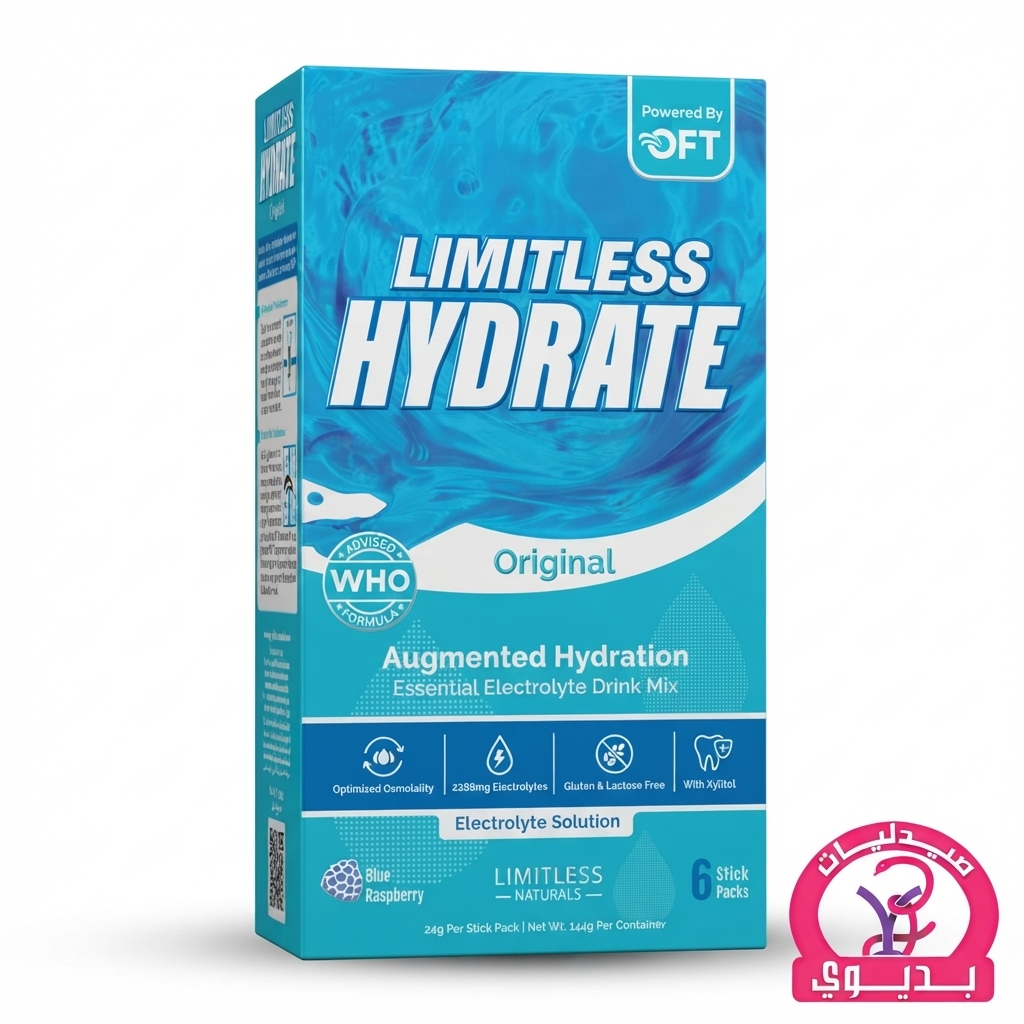 LIMITLESS HYDRATE ORIGINAL BLUE RASPBERRY 6 STICKS