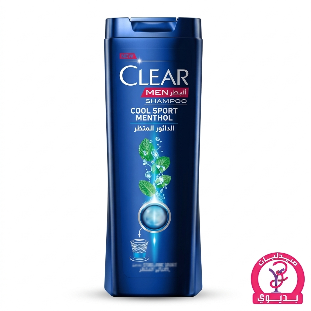 CLEAR SHAMPOO MEN COOL SPORT MENTHOL 360ML