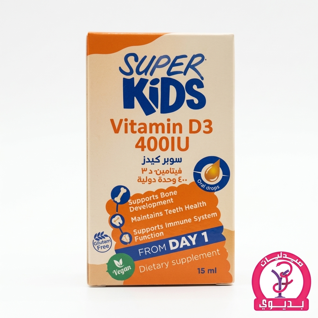 SUPER KIDS VIT D3 4000IU