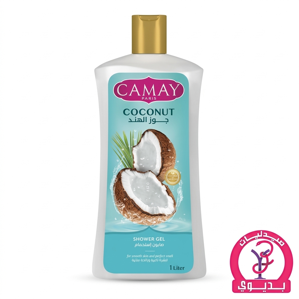 CAMAY SHOWER GEL COCONUT 1L