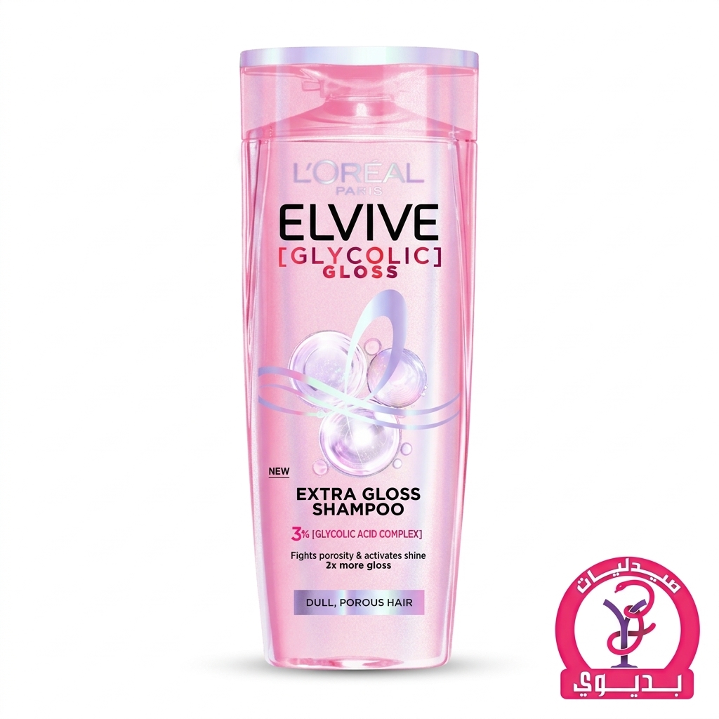 LOREAL ELVIVE GLYCOLIC GLOSS SHAMPOO 400ML