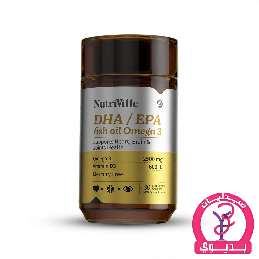 NUTRIVILLE OMEGA 3 30 CAP