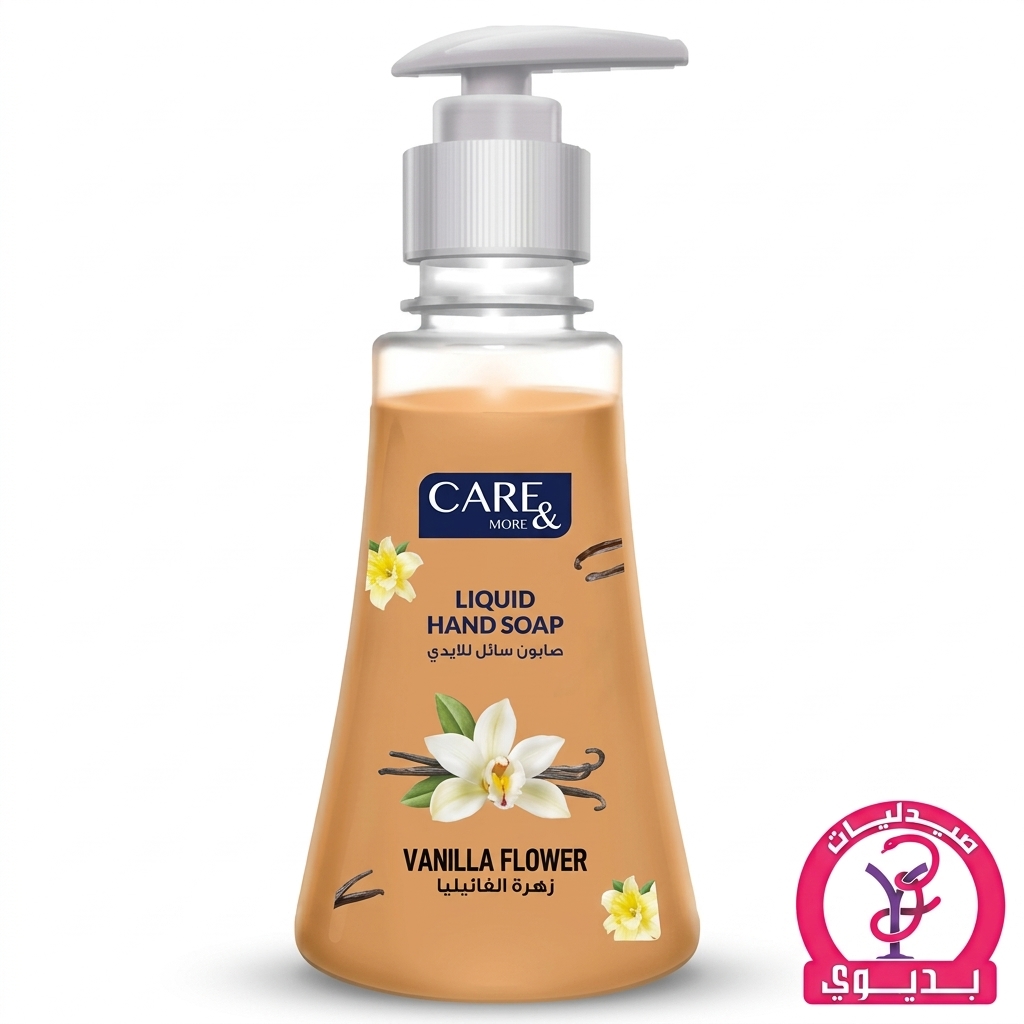 CARE & MORE LIQUID HAND SOAP VANILLA FLOWER 350ML