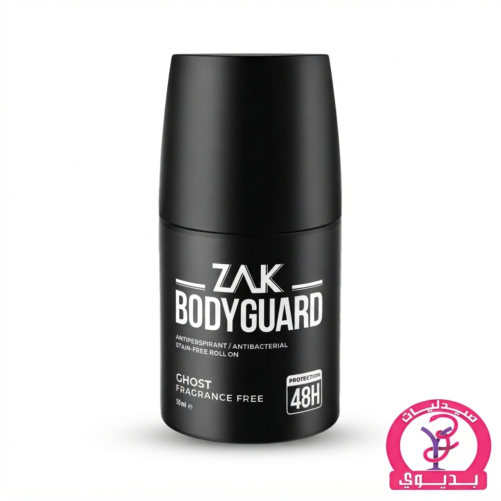 ZAK BODYGUARD ROLL ON GHOST FRAGRANCE FREE 50ML