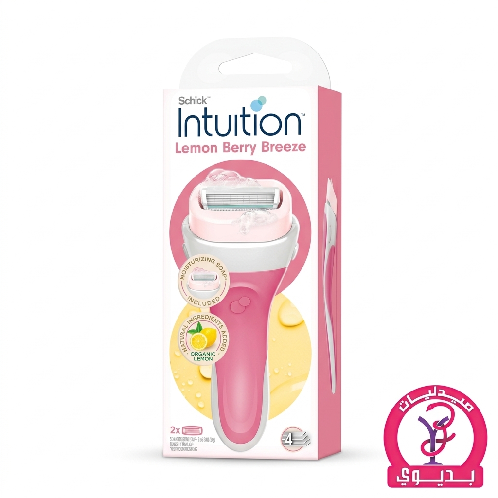 INTUITION LEMON BERRY BREEZE SHAVER +2 BLADES