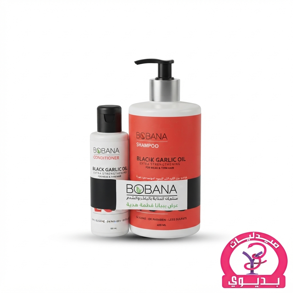 BOBANA SHAMPOO 400 ML + FREE CONDITIONER 100ML