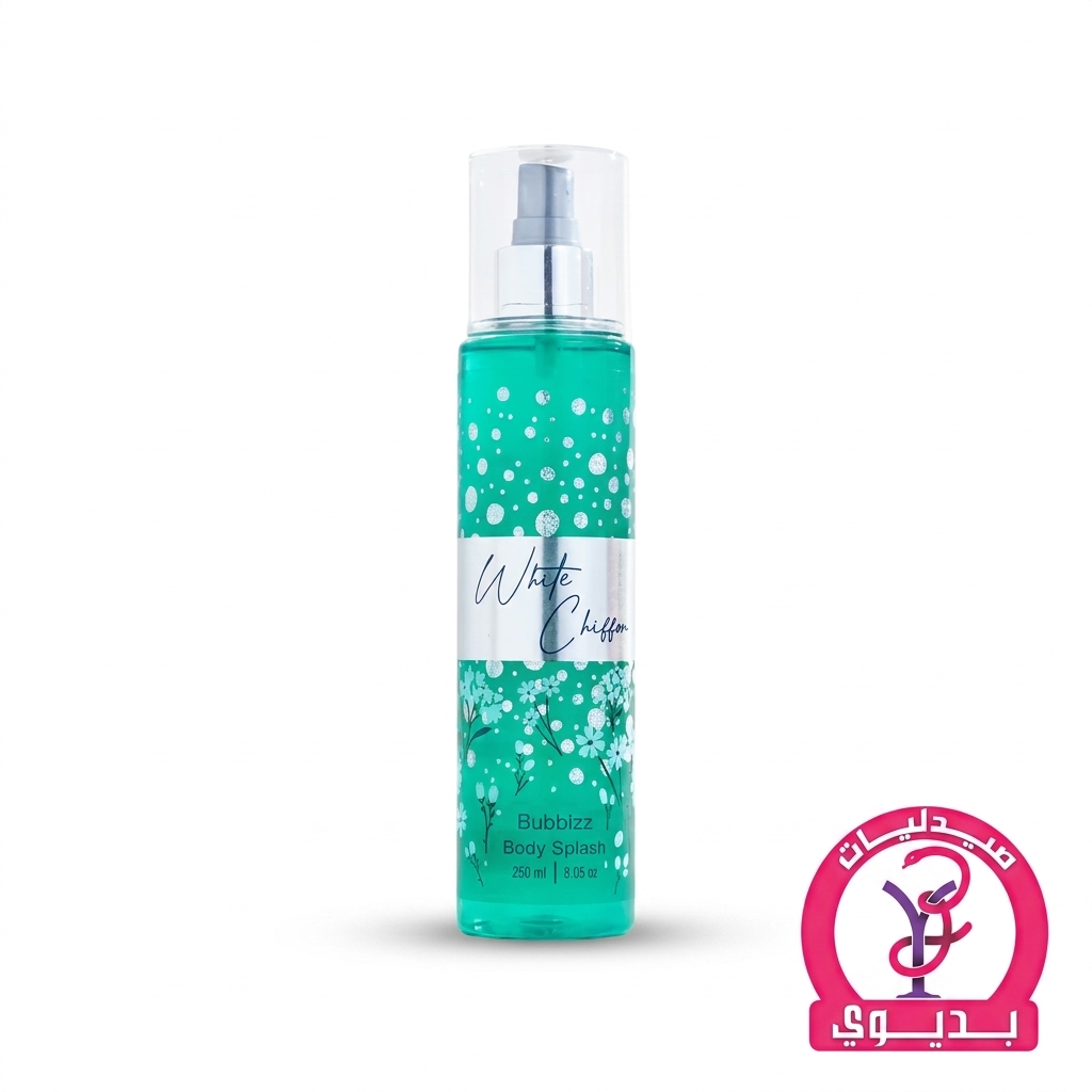 BUBBLZZ BODY SPLASH WHITE CHIFFON 250ML
