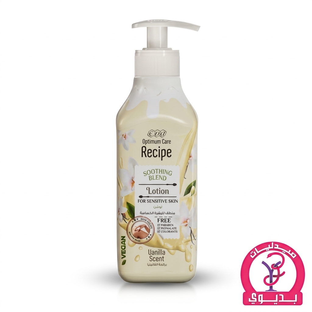 EVA RECIPE LOTION VANILLA SCENT 370 ML