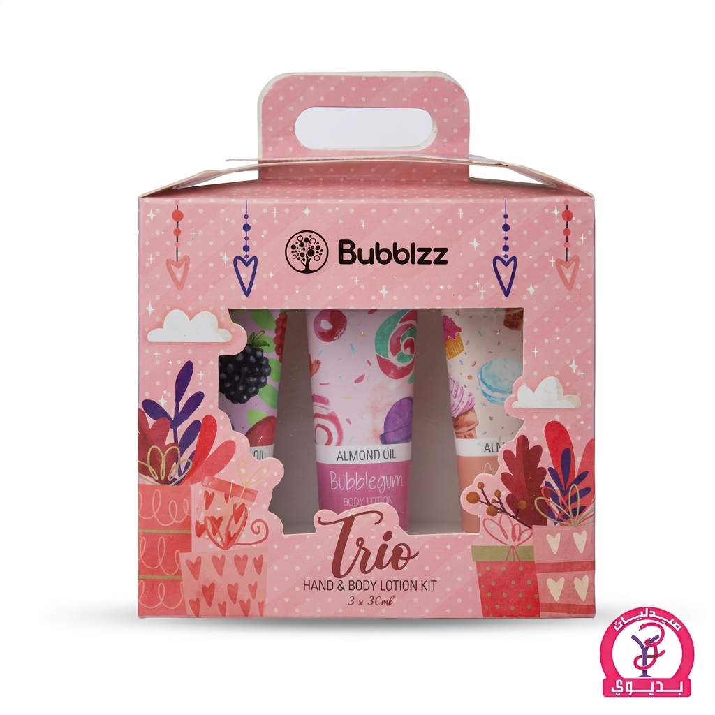 BUBBLZZ HAND & BODY LOTION KIT 3X1
