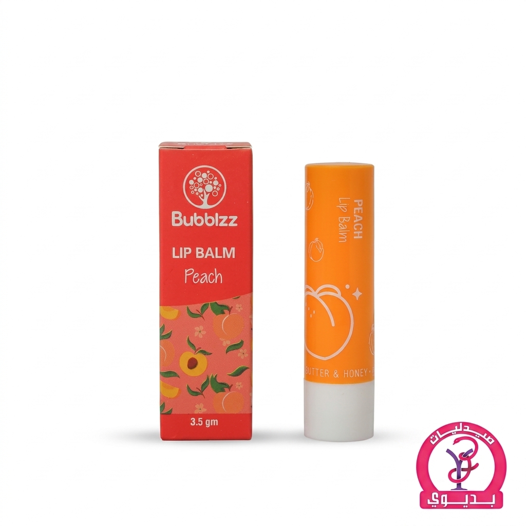 BUBBLZZ LIP BALM PEACH