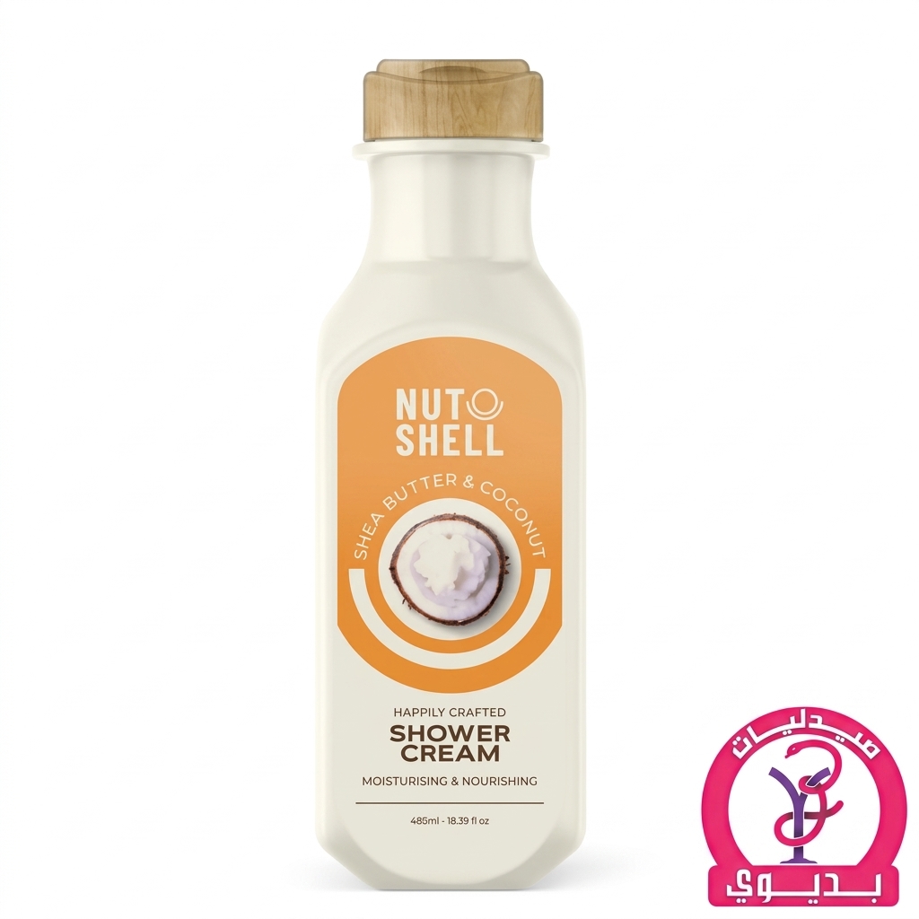 NUTSHELL SHOWER CREAM SHEA BUTTER & COCONUT 485ML