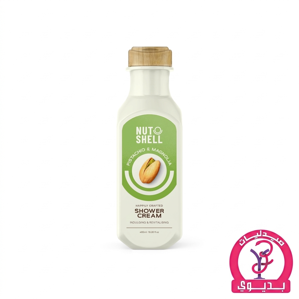 NUTSHELL SHOWER CREAM PISTACHIO & MAGNOLIA 485ML