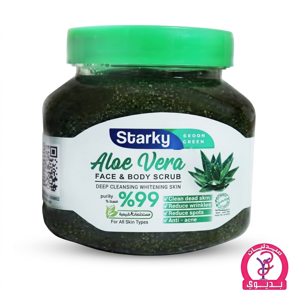 STARKY ALOE VERA FACE & BODY SCRUB