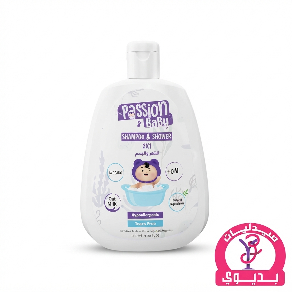 PASSION BABY SHAMPOO & SHOWER 275ML