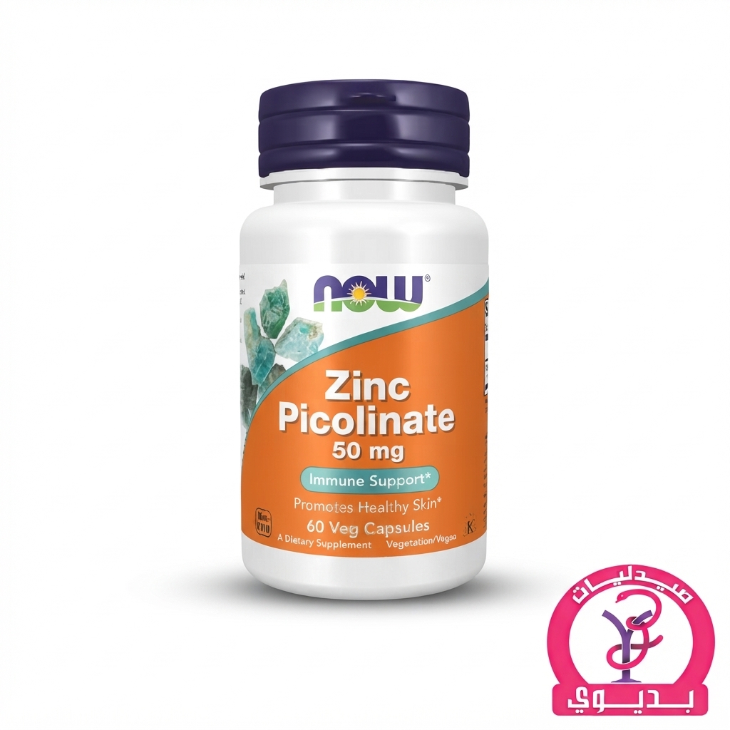 NOW ZINC PICOLINATE 50MG 60 CAP
