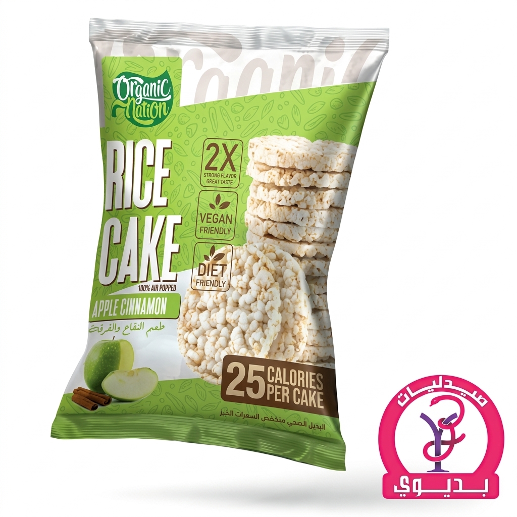 O.N RICE CAKE APPLE CINNAMON