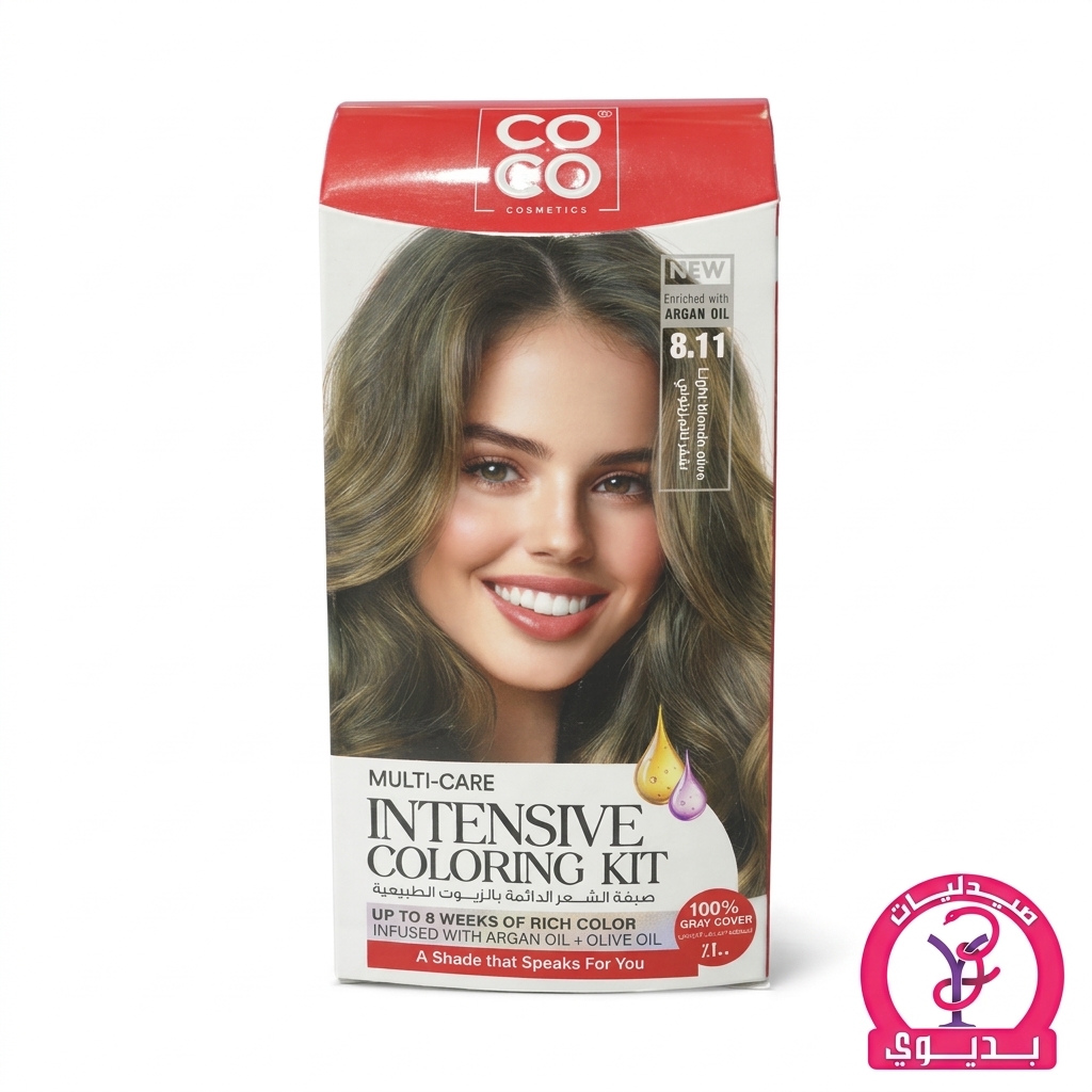COCO COLORING KIT LIGHT BLONDE OLIVE 8.11