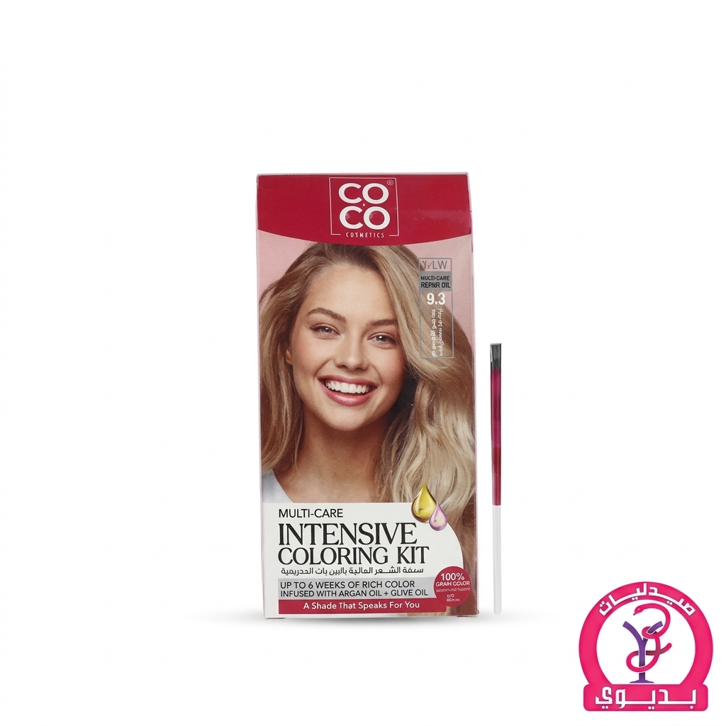 COCO COLORING KIT VERY LIGHT GOLDEN BLOND 9.3