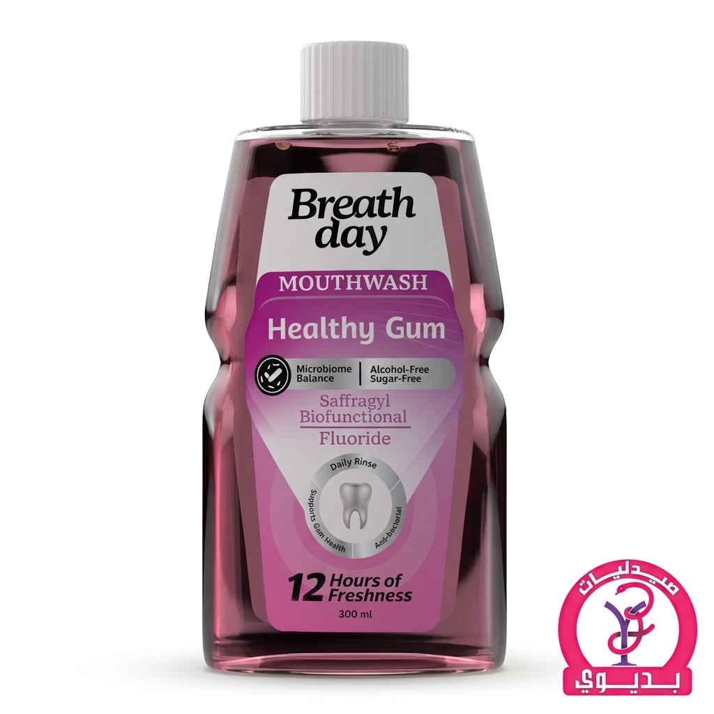 BREATH DAY MOUTHWASH HEALTHY GUM 300ML
