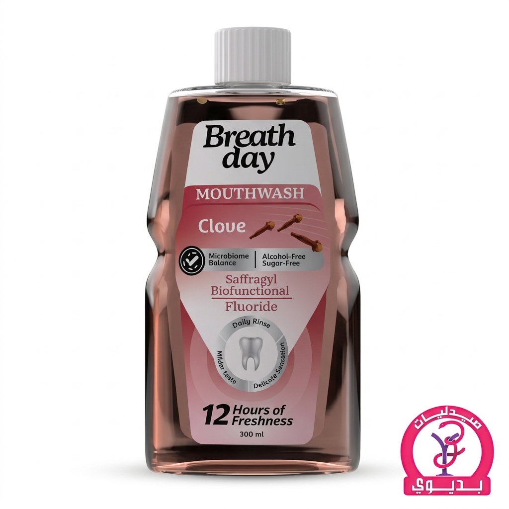BREATH DAY MOUTHWASH CLOVE 300ML
