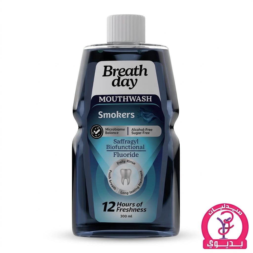 BREATH DAY MOUTHWASH SMOKERS 300ML