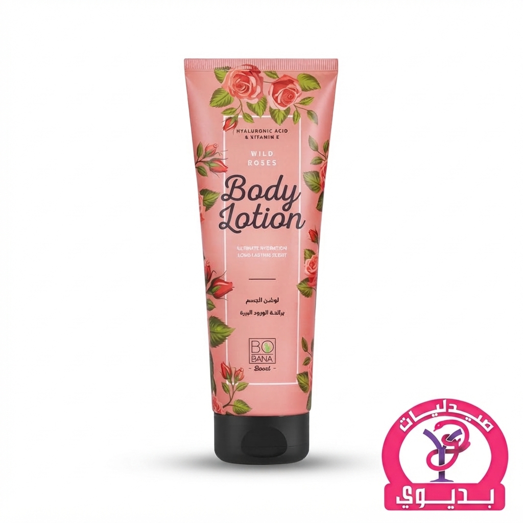 BOBANA BODY LOTION WILD ROSES 240ML