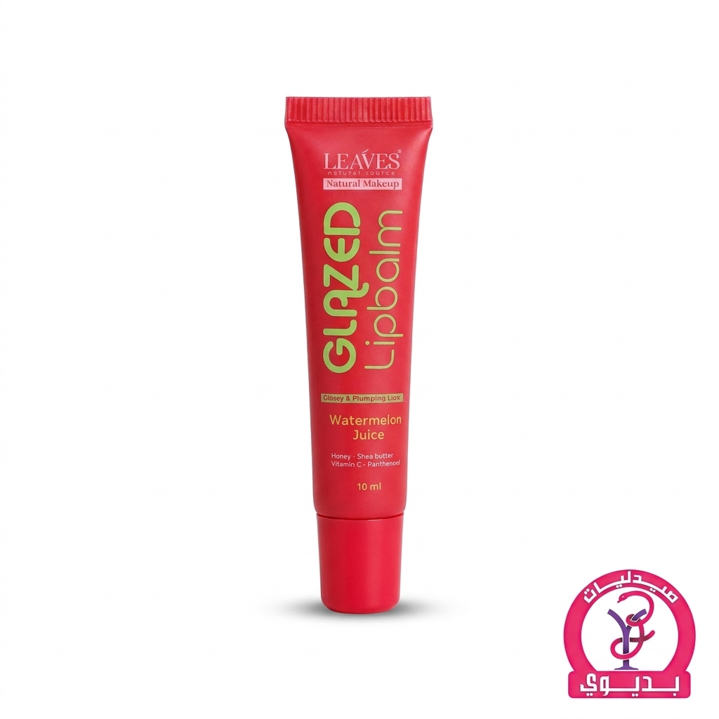LEAVES GLAZED LIP BALM WATERMELON JUICE