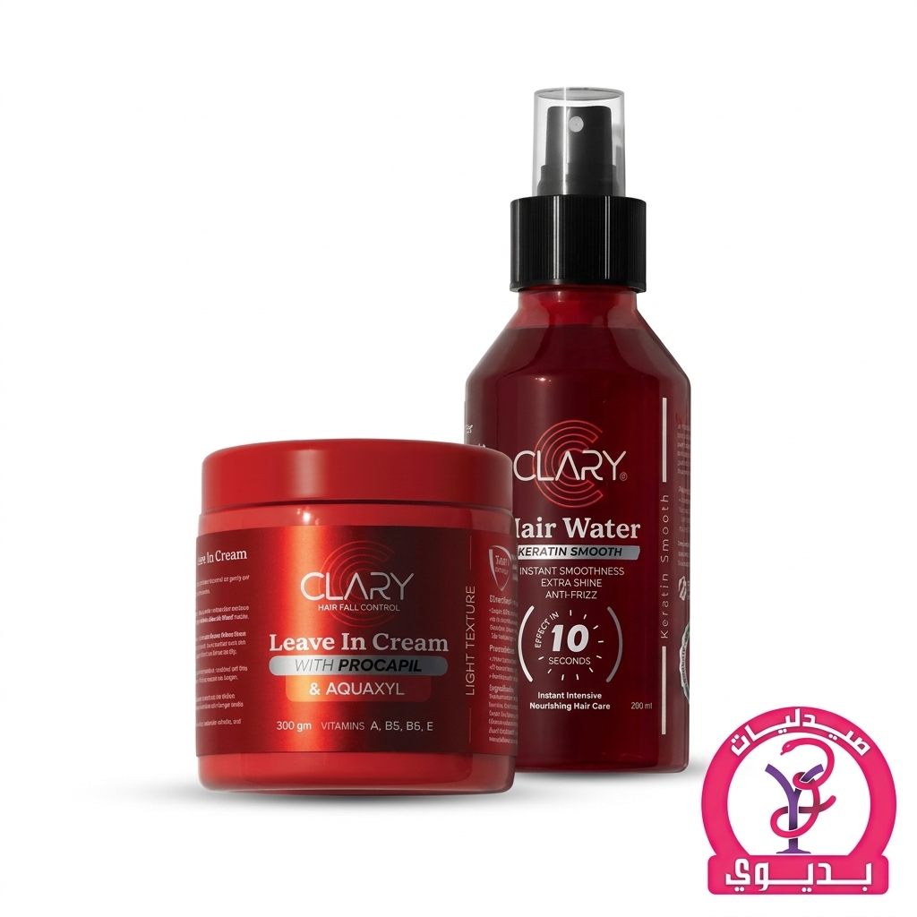 CLARY OFFER HAIR WATER + LEAVE IN CREAM