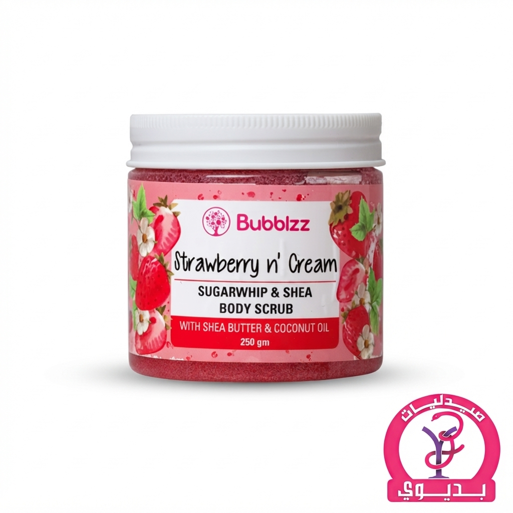 BUBBLZZ STRAWBERRY N' CREAM SCRUB