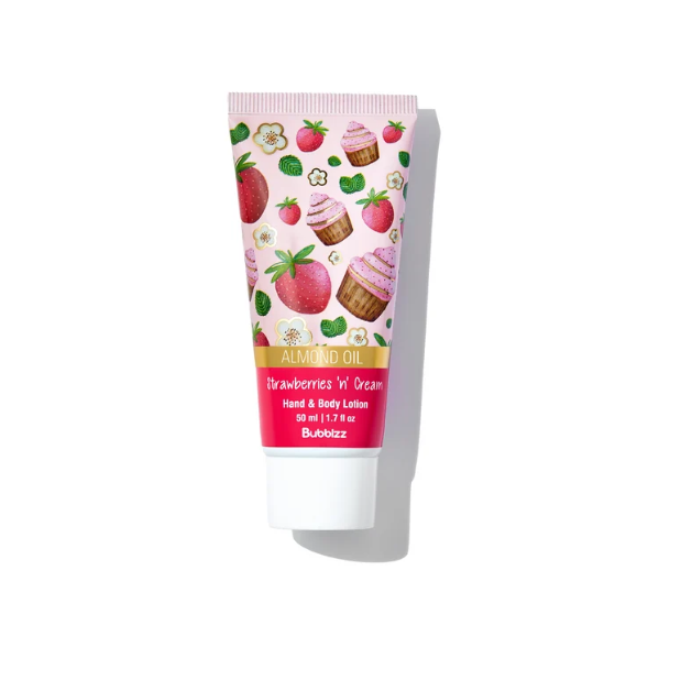 BUBBLZZ HAND&BODY LOTION STRAWBERRY N CREAM 50ML