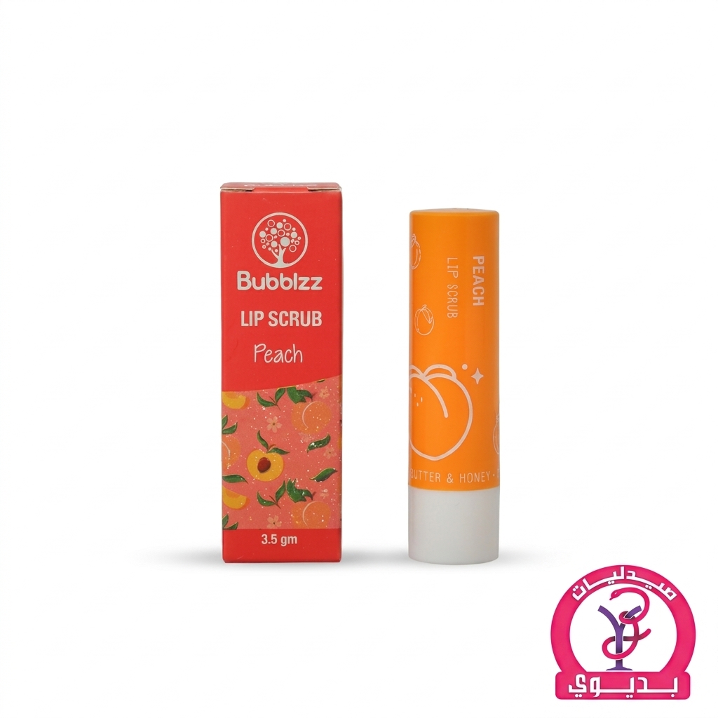BUBBLZZ LIP SCRUB PEACH