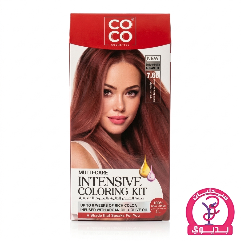 COCO COLORING KIT INTESIVE RED BLOND 7.66