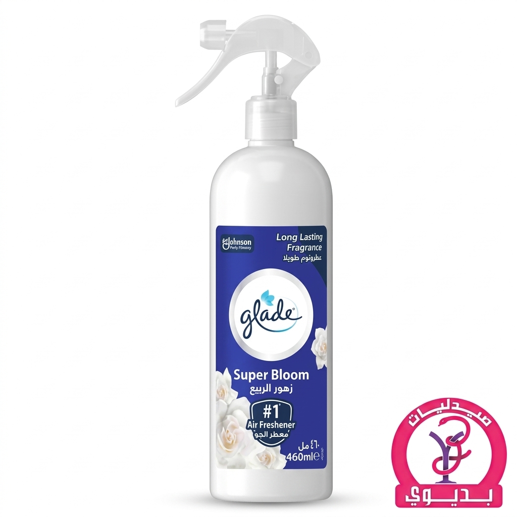 GLADE AIR FRESHENER SUPER BLOOM 460ML