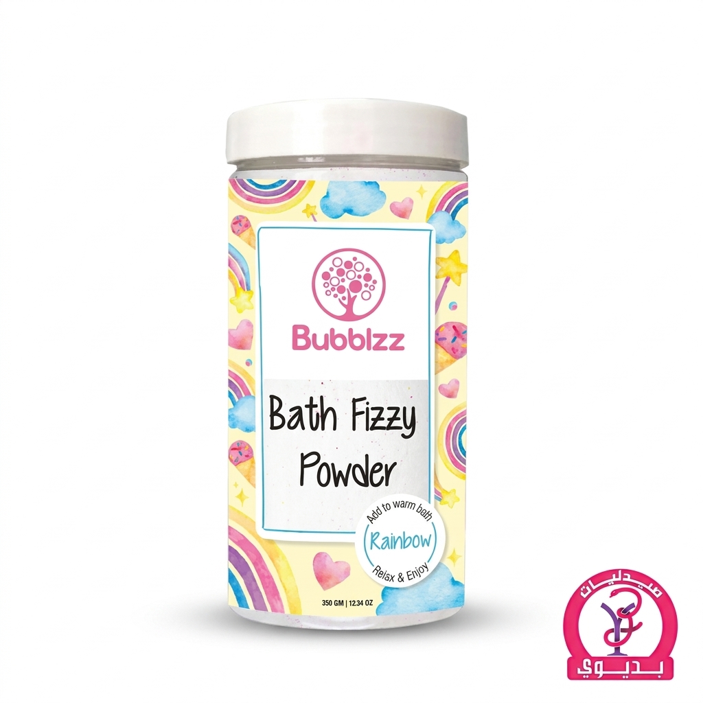 BUBBLZZ BATH FIZZY POWDER RAINBOW 700G