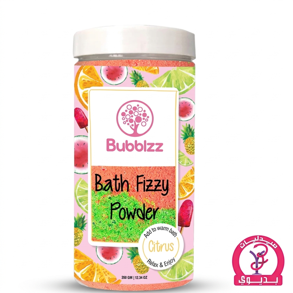 BUBBLZZ BATH FIZZY POWDER CITRUS 700G