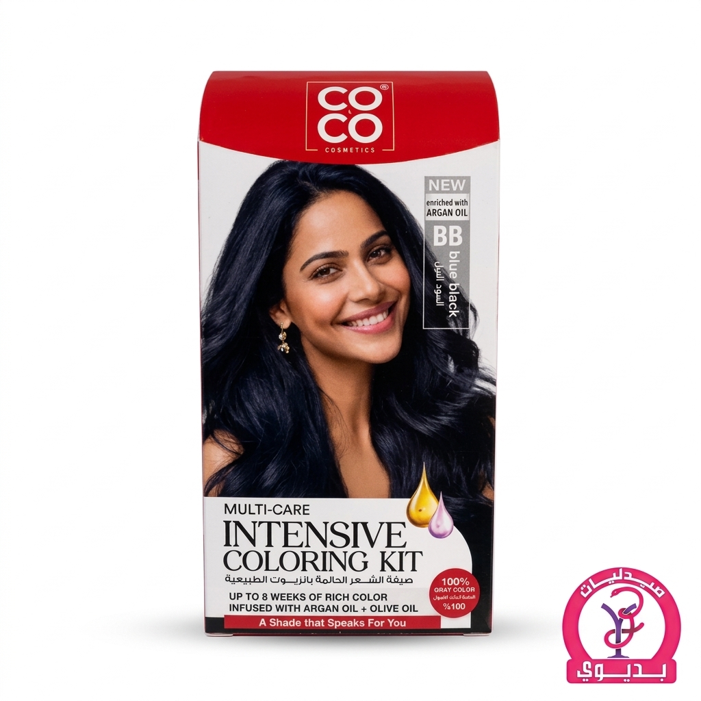 COCO COLORING KIT BLUE BLACK BB
