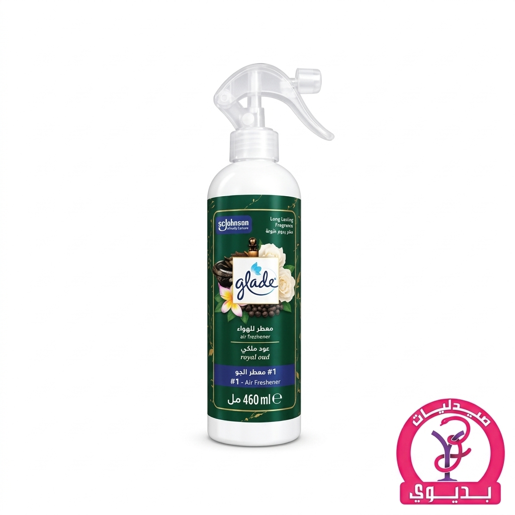 GLADE AIR FRESHENER ROYAL OUD 460ML