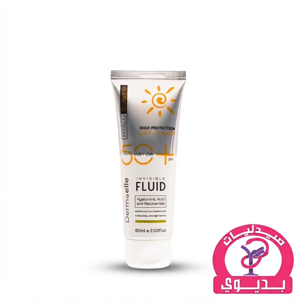 DERMAELLE HYALU SOLAIRE INVISIBLE FLUID