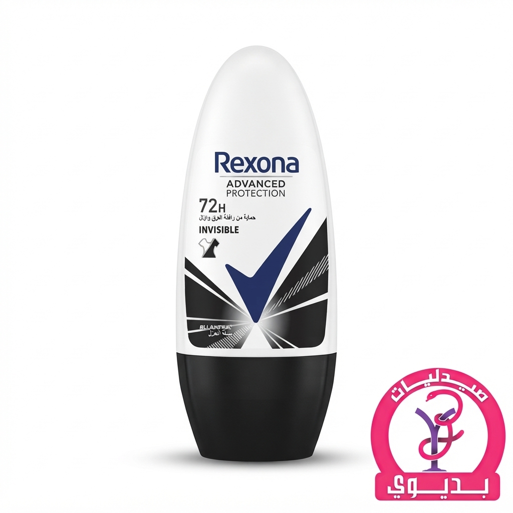 REXONA ROLL ON ADVANCED PROTECTION INVISIBLE BLACK & WHITE CLOTHES 50ML