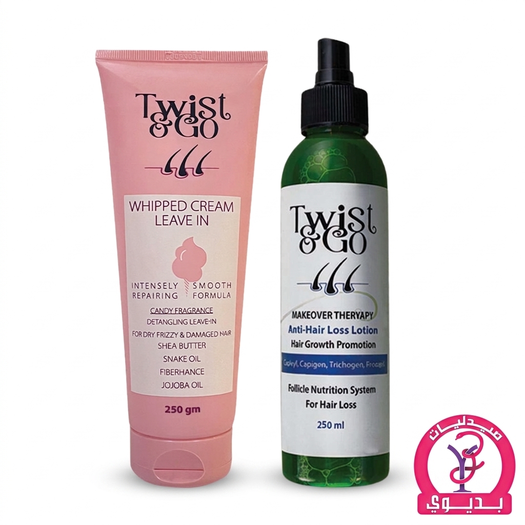 TWIST & GO LOTION + LEAVE IN