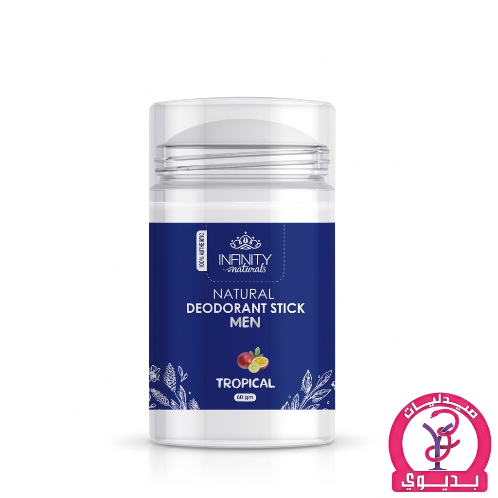 INFINITY NATURAL DEODORANT STICK FOR MEN 60 GM