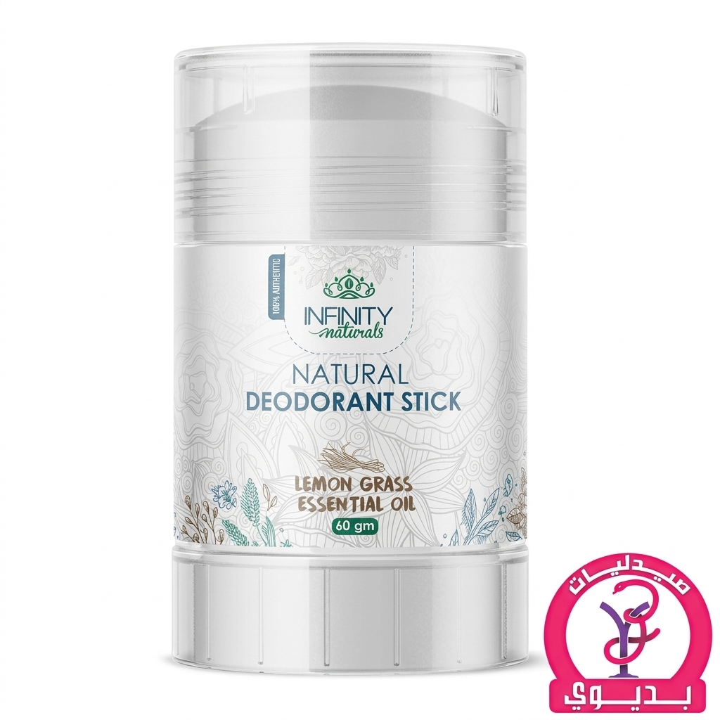 INFINITY NATURAL DEODORANT STICK GREEN LEMON 60 GM