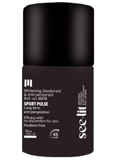 SEE LIT ROLL ON WHITENING MEN SPORT PULSE 48H